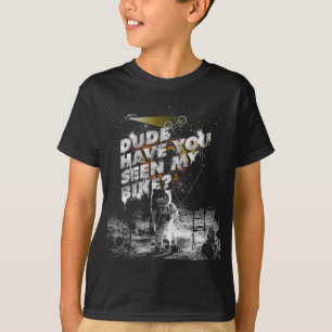 Astronaut, Dude Have You Seen My BMX Bike ボーイズ Tシャツ