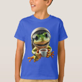 Astronaut Frog Tシャツ (正面)
