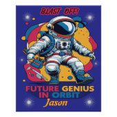Astronaut - Future Genius In Orbit ポスター (正面)