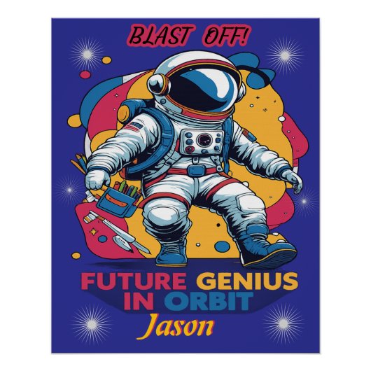  Astronaut - Future Genius In Orbit ポスター (正面)