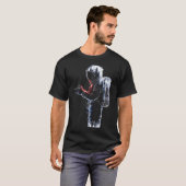Astronaut Holds Camera Motif Drawing Artwork Astro Tシャツ (正面フル)