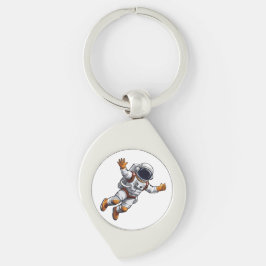 Astronaut in space キーホルダー