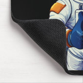 astronaut in space suit showing thumb up  マウスパッド (コーナー)
