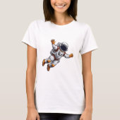 Astronaut in space tシャツ (正面)
