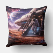 Astronaut Leaving Landing Ship クッション (裏面)