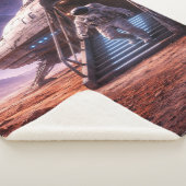 Astronaut Leaving Landing Ship シェルパブランケット (3/4)