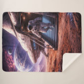 Astronaut Leaving Landing Ship シェルパブランケット (正面(横))