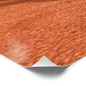 Astronaut Mars Space Explorer on Alien Planet ポスター (コーナー)