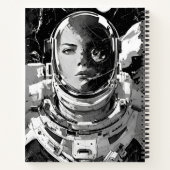 Astronaut Muse Noir Notebook ノートブック (裏面)