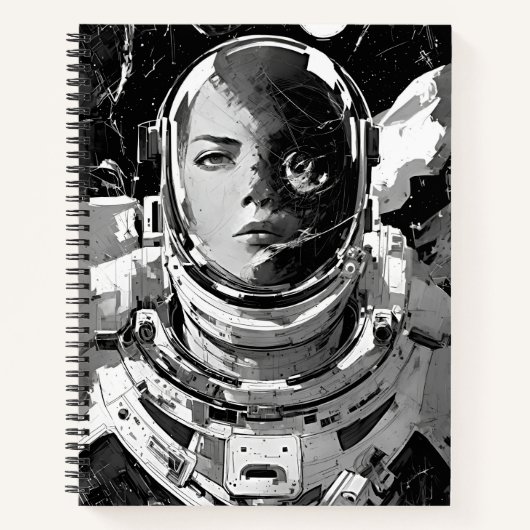 Astronaut Muse Noir Notebook ノートブック (正面)
