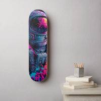 Astronaut Neon Graffiti Art – 限定版