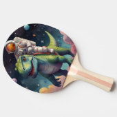 Astronaut on Dino in Space 卓球ラケット (横)