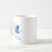 Astronaut on Moon Mug – Stay Cosmic Space Gift コーヒーマグカップ (正面左)