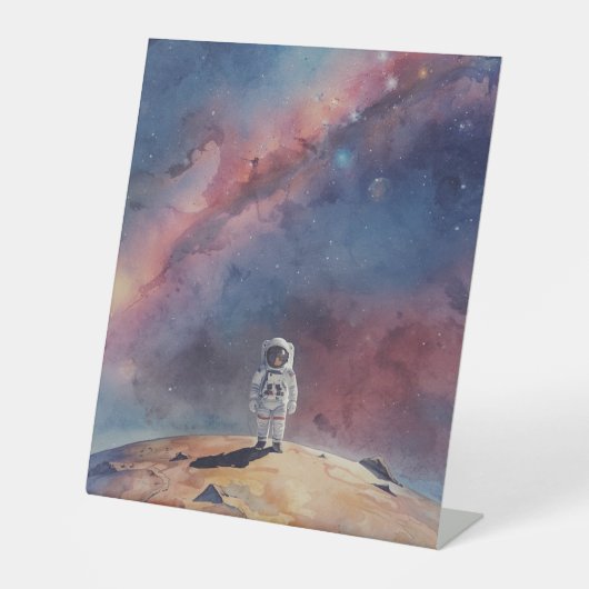 Astronaut Out in Space 台座サイン (正面)