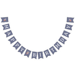 Astronaut Outer Space Boy Birthday バンティングフラッグ