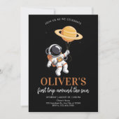 Astronaut Party 招待状 (正面)