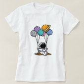 Astronaut Planet Space Swing Shirt, Space Shirts Tシャツ (デザイン正面)