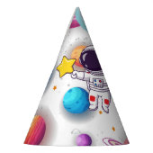 Astronaut & Planets Paper Hat パーティーハット (左)