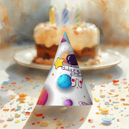 Astronaut & Planets Paper Hat パーティーハット