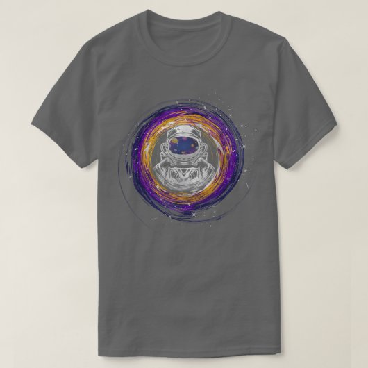 Astronaut Planets Space T-Shirt Tシャツ (デザイン正面)