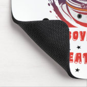 Astronaut Portrait Design - Mouse Pad マウスパッド (コーナー)