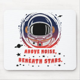 Astronaut Portrait Design - Mouse Pad マウスパッド