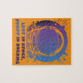 Astronaut Portrait Lost in Space Jigsaw Puzzle  ジグソーパズル (横)