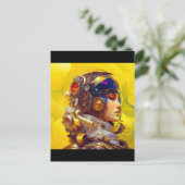 Astronaut Postkarte ポストカード (スタンド正面)