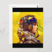 Astronaut Postkarte ポストカード (正面/裏面)