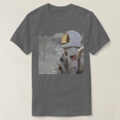 Astronaut Setting Sights High Tシャツ (デザイン正面)