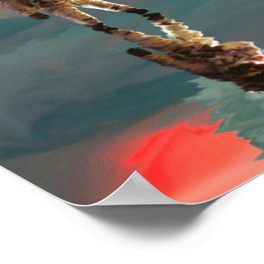 Astronaut Space ポスター (角)