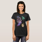 Astronaut Space Alien Jellyfish Hunting with Net G Tシャツ (正面フル)