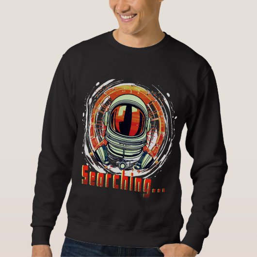 Astronaut Space Lovers Sweatshirt – 探索… スウェットシャツ (正面)