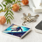 ASTRONAUT SURFING THE MILKY WAY キーホルダー (側面)