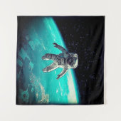 ASTRONAUT UNTETHERED タペストリー (正面(横))