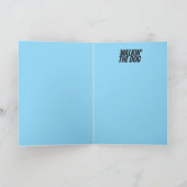 Astronaut Walkin' the Dog Card シーズンカード (内部)