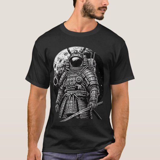 Astronauta Samurai Luna Tシャツ (正面)