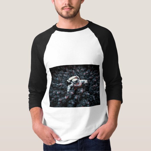 Astronaute / Skull Tシャツ (正面)