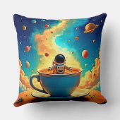 Astronaut's Coffee Cosmos Journey クッション (裏面)