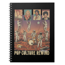 Astronauts Honoring 70s & 80s Pop Legends on Mars ノートブック
