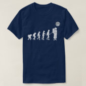 Astronauts Human Activity Evolution Walking in Spa Tシャツ (デザイン正面)