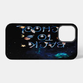 Astronauts Planets Space,バックトゥースクール iPhoneケース (裏面横)