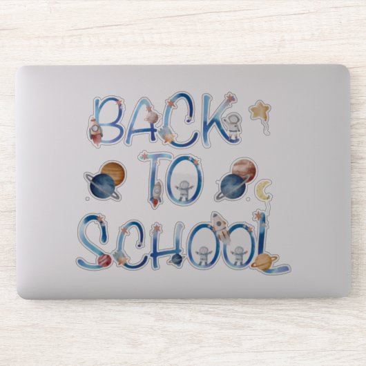 Astronauts Planets Space,back to school シール (コンピューター)