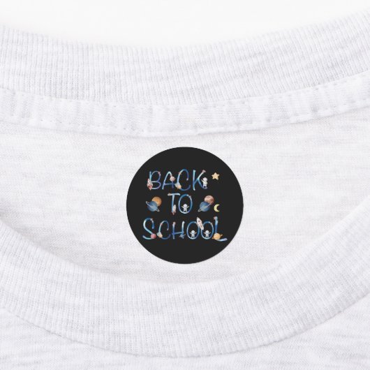 Astronauts Planets Space,back to school ラベル (貼付)