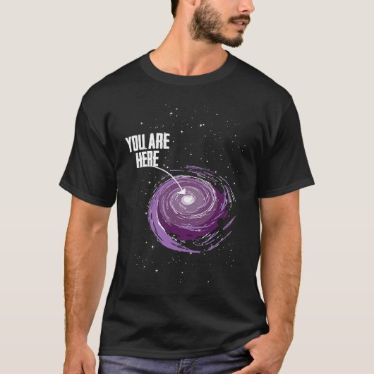 Astronomy Galaxy Moon Landing Planets Space Scienc Tシャツ (正面)