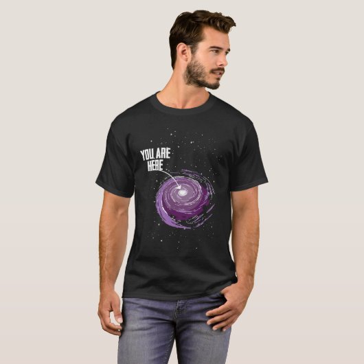 Astronomy Galaxy Moon Landing Planets Space Scienc Tシャツ (正面フル)