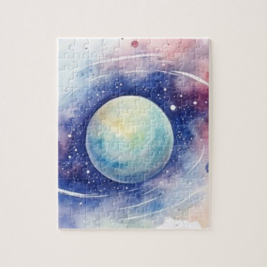  Astronomy universe nebula.  ジグソーパズル (縦)