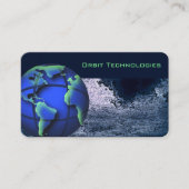 Astronomy World Globe名刺 名刺 (正面)