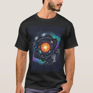 Astrophysics & Space Equations T-Shirt | Cosmic Sc Tシャツ