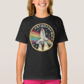 Astrophysics Vintage Emblem V02 Tシャツ (正面)